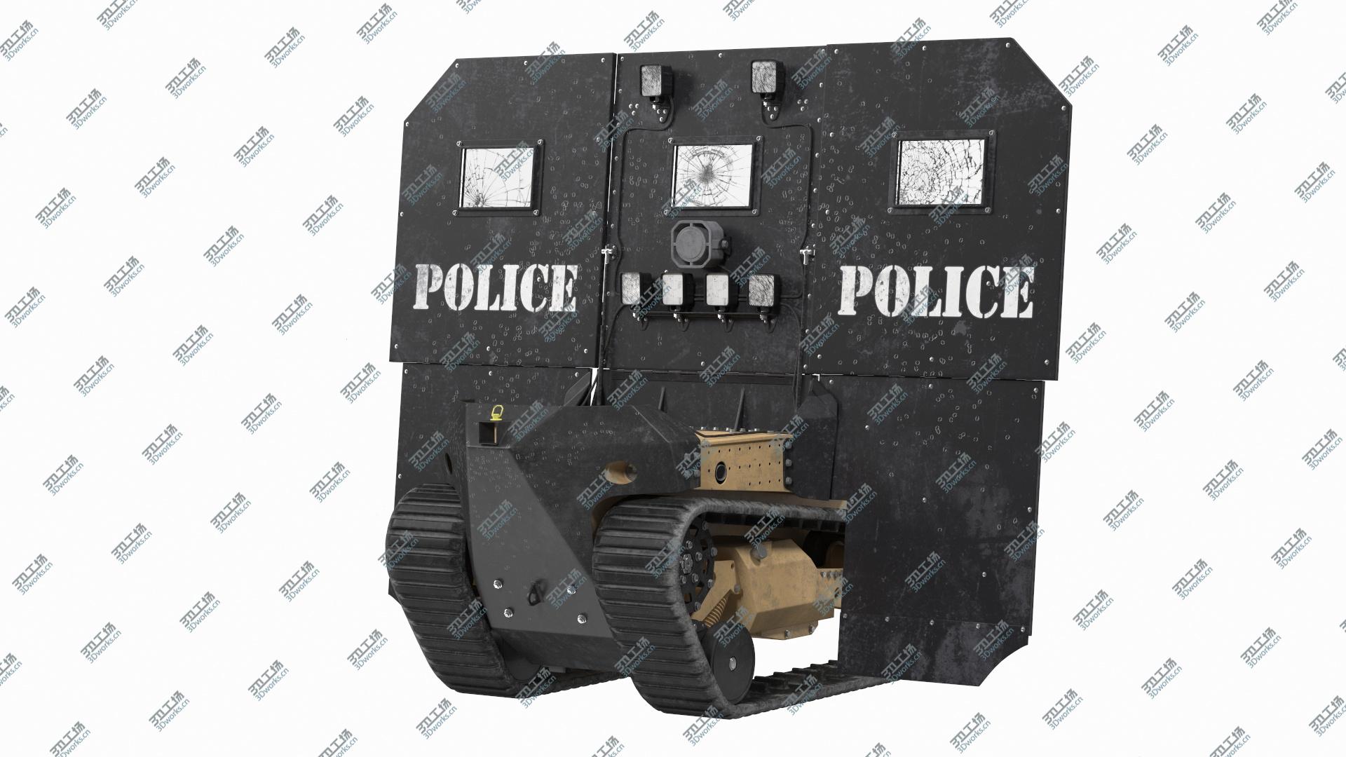 images/goods_img/20210313/3D model Damaged RBS1 SWAT BOT Robotic Ballistic Shield/2.jpg